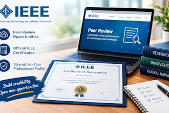 provide peer review opportunities with ieee certificates for eb1a, eb2 niw, o1
