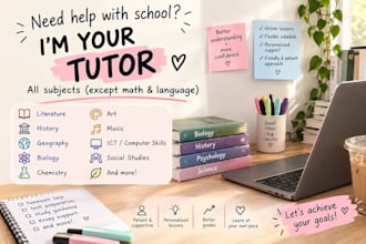tutor elementary and high school students