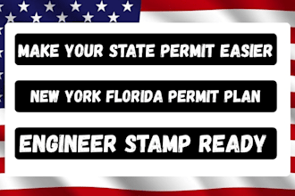 do city permit drawings as new york and fl architect permit plan engineer stamp