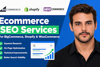 do bigcommerce shopify woocommerce ecommerce SEO services