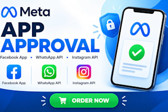 approve meta app, meta developer and meta permission for your api