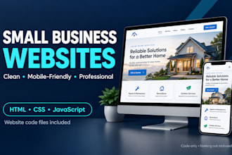 create a landing page website