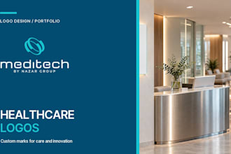 design a modern healthcare and physical therapy logo
