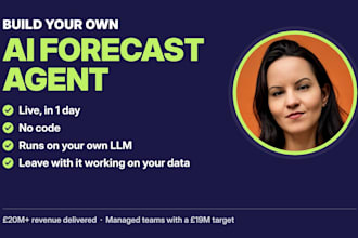 teach you to build an ai agent that checks your sales forecast in 1 day