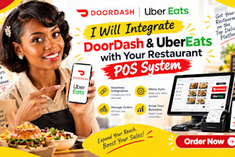 integrate doordash and ubereats with your restaurant pos system