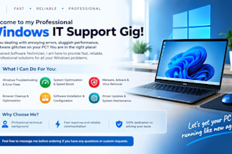 fix windows errors, remove malware, and speed up your PC