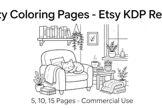 draw cozy coloring pages for you