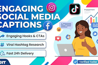 write engaging social media captions for instagram facebook and tiktok