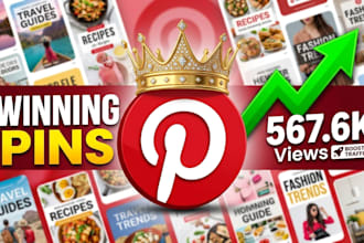design viral pinterest pins and custom video pins