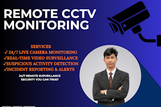 provide 24 7 remote cctv monitoring and video surveillance