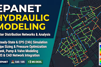 design and model water distribution networks in epanet