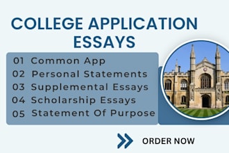 edit your college application essay, common app and personal statement