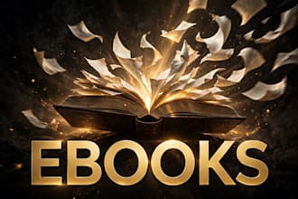 write a nonfiction kindle ebook for you