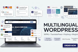build multilingual wordpress site with wpml, translatepress, polylang and weglot