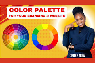 design color palette, brandbook and moodboard for your brand and website