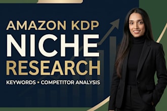 research amazon KDP niches and book keywords