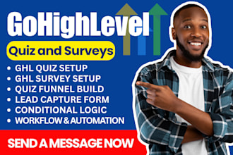 gohighlevel quiz ghl survey ghl automation ghl funnel ghl forms ghl workflow