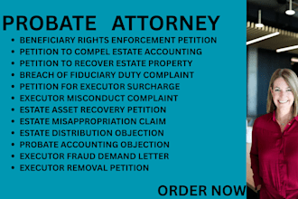 be your ny, ca, fl, tx probate lawyer for executor misconduct and asset recovery