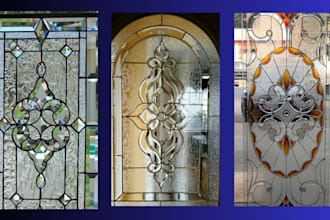 do original and creative stained glass art