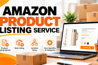 upload amazon product listings