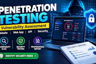 perform vulnerability assessment and penetration testing