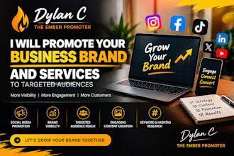 promote your business brand and services to targeted audiences
