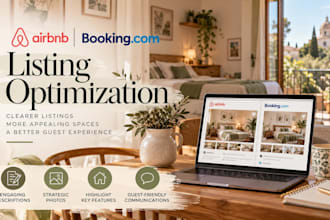 optimize your airbnb and booking listings