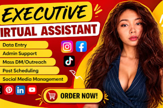 philippine social media manager executive virtual assistant data entry ghl VA