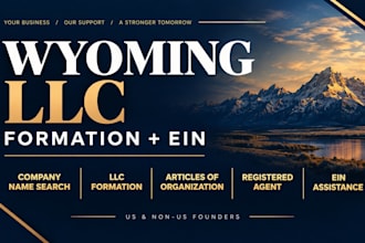 form your wyoming llc and assist with ein registration