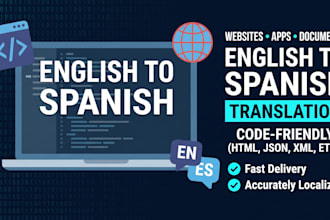 perfectly translate your website, app, or document to spanish