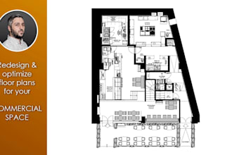redesign and optimize floor plans for your commercial space
