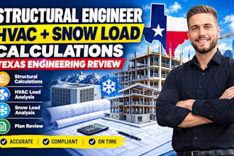 structural engineer hvac snow load calculation and engineer texas stamp