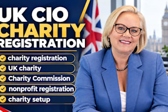 register UK charity cio charity commission nonprofit charity registration
