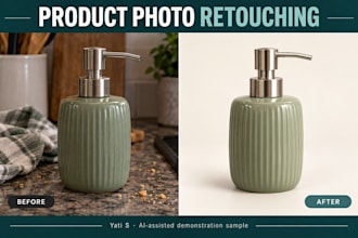 enhance and retouch your ecommerce product photos