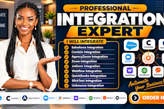 integrate salesforce corsizio agencyzoom jotform webflow quickbooks slicktext