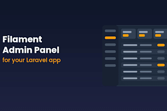 build a filament admin panel for your laravel app
