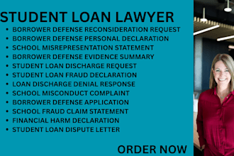 be your student loan lawyer for borrower defense and school misconduct claims