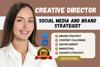 creative director brand strategy consultant content strategist for social media