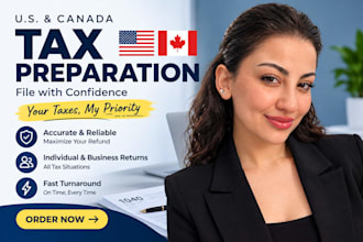 provide expert tax preparation and filing services for individuals and businesse