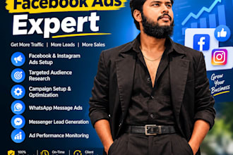 setup and manage professional facebook ads campaigns