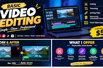 do basic video editing, cutting and trimming