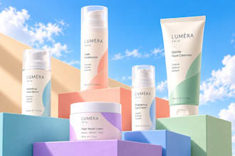 prepare your packaging artwork on a print ready manufacturer dieline