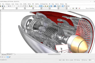 3d aircraft rc plane jet engine mechanical 3d model 3d print stl in fusion 360