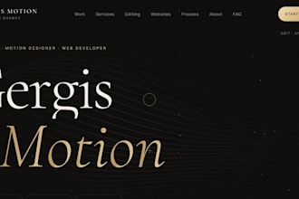 build a fast responsive website or landing page with HTML CSS js