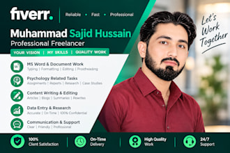 do research summary, literature review and apa 7 formatting