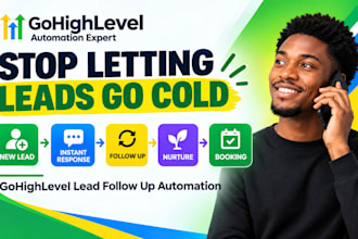 build gohighlevel lead follow up ghl automation email automation crm automation