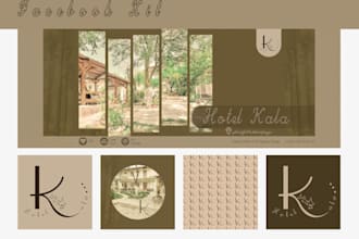 design a social media kit tailored to your brand