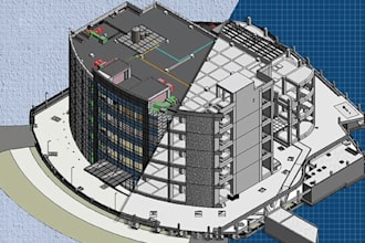 turn 3d laser scan to bim, architectural, structural mep for construction site