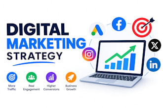 create a professional digital marketing strategy