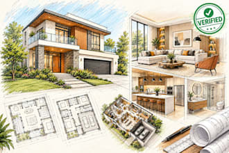 provide services as an architectural visualization artist arcviz